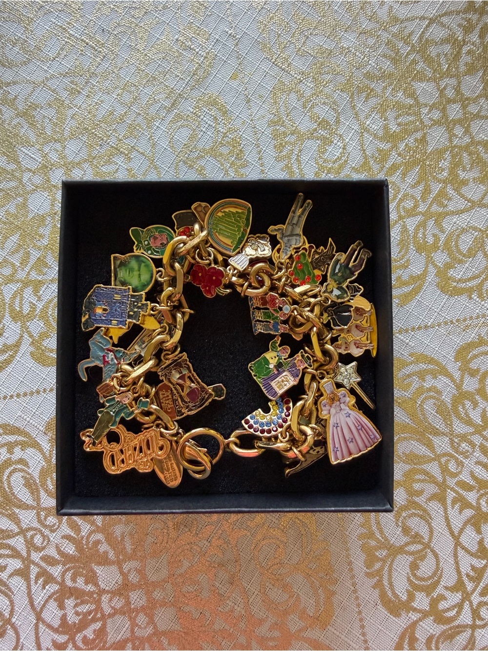The Bradford Exchange Wizard Of Oz Ultimate Charm Bracelet - Picture 3 of 9